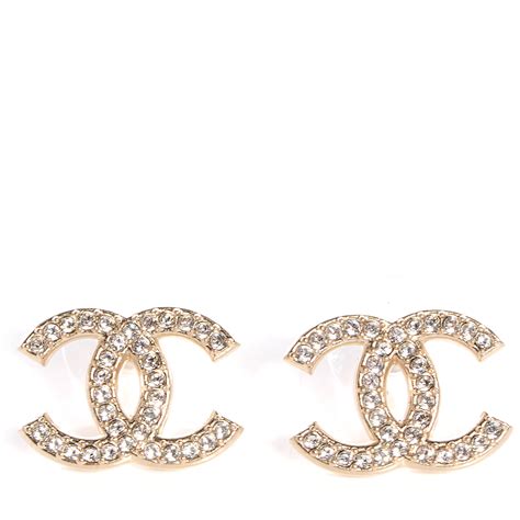 chanel cc earrings original.